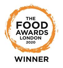 The Food Awards London 2020 winner's logo