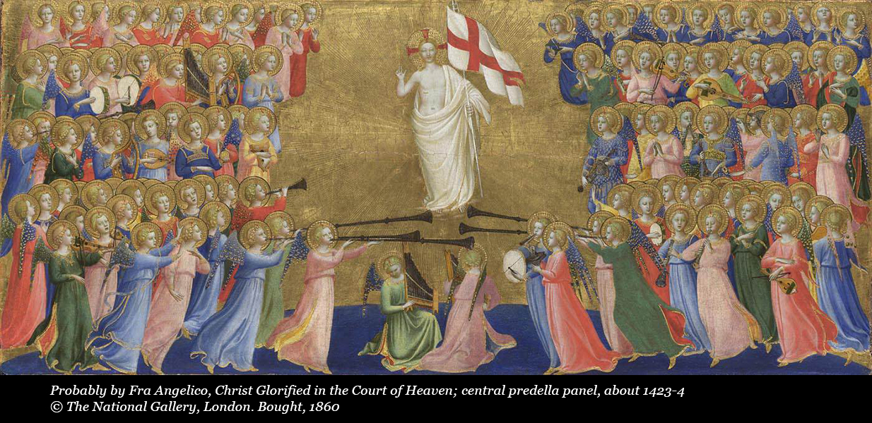 Christ Glorified in the Court of Heaven