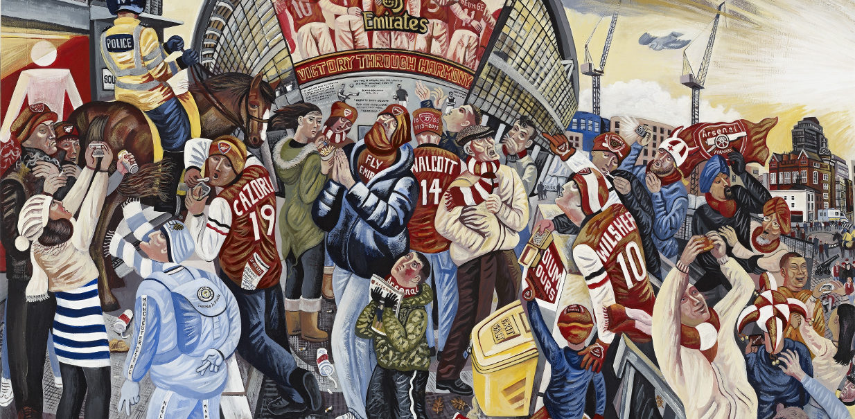 Adoration Paintings of London by Ed Gray