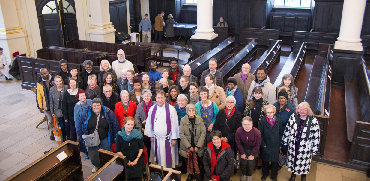 The Nazareth Community - whole group in church